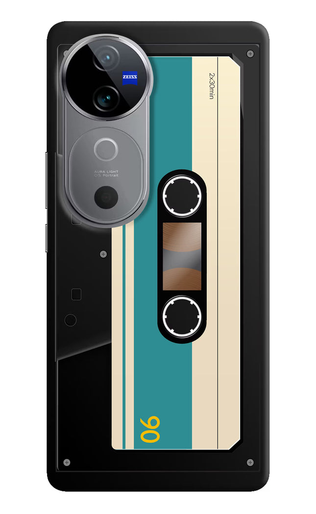 Cassette Vivo V40 5G Hard Case Back Cover by Casekaro