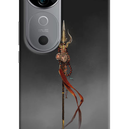 Shiv Trishul Vivo V40 5G Hard Case Back Cover by Casekaro