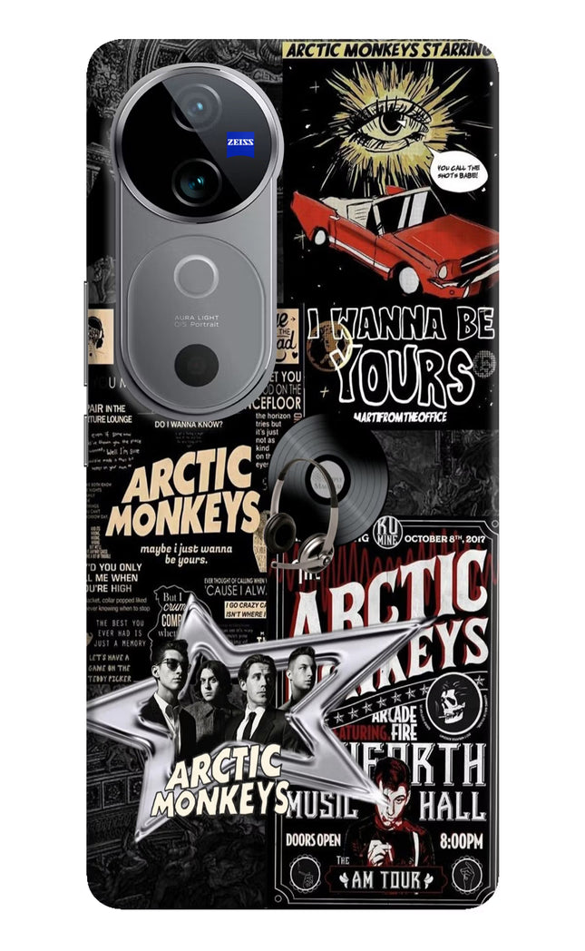 Arctic Monkeys Vivo V40 5G Hard Case Back Cover by Casekaro