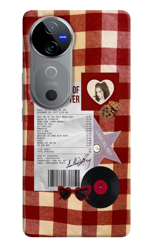 Queen of Disaster Vivo V40 5G Hard Case Back Cover by Casekaro
