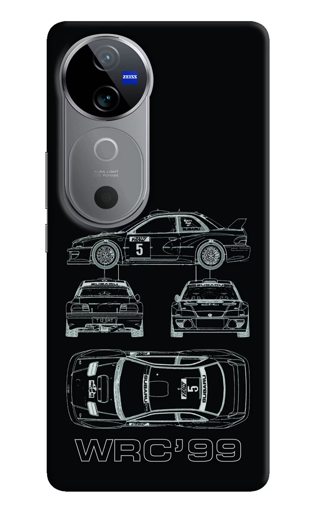 WRC'99 Vivo V40 5G Hard Case Back Cover by Casekaro