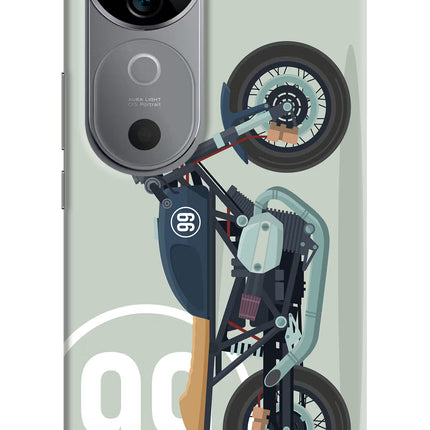 Classic Cafe Racer 99 Vivo V40 5G Hard Case Back Cover by Casekaro
