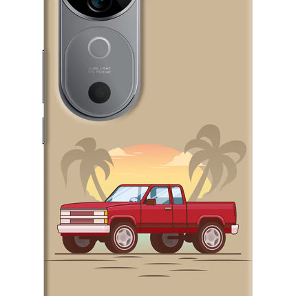 Desert Classic Drive Vivo V40 5G Hard Case Back Cover by Casekaro