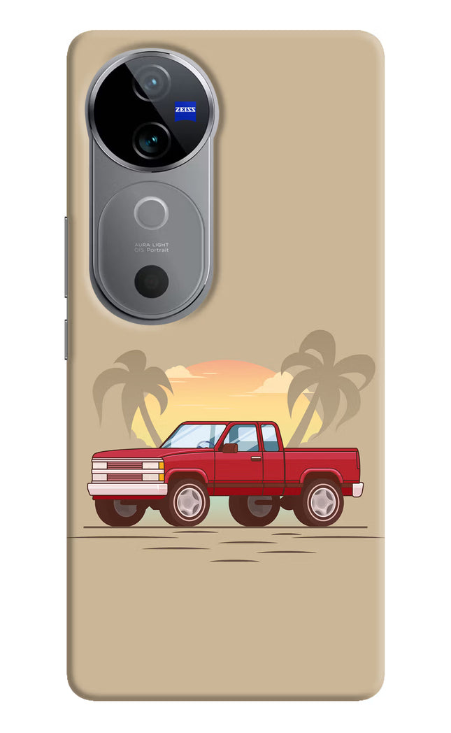 Desert Classic Drive Vivo V40 5G Hard Case Back Cover by Casekaro