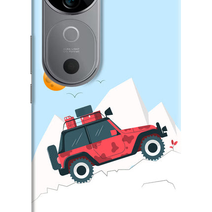 Mountain Trail Beast Vivo V40 5G Hard Case Back Cover by Casekaro