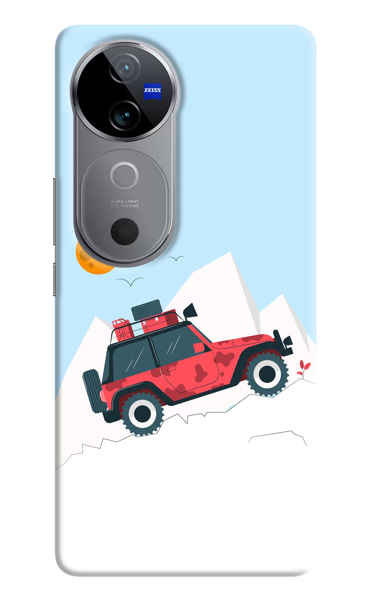 Mountain Trail Beast Vivo V40 5G Hard Case Back Cover by Casekaro