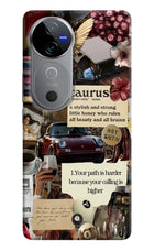 Taurus Zodiac Vivo V40 5G Hard Case Back Cover by Casekaro