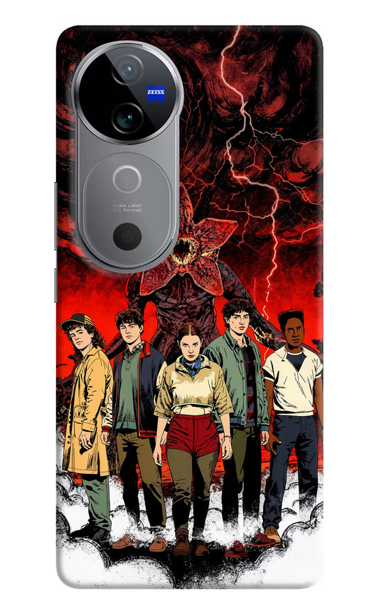 Ordinary Things Characters Vivo V40 5G Hard Case Back Cover by Casekaro