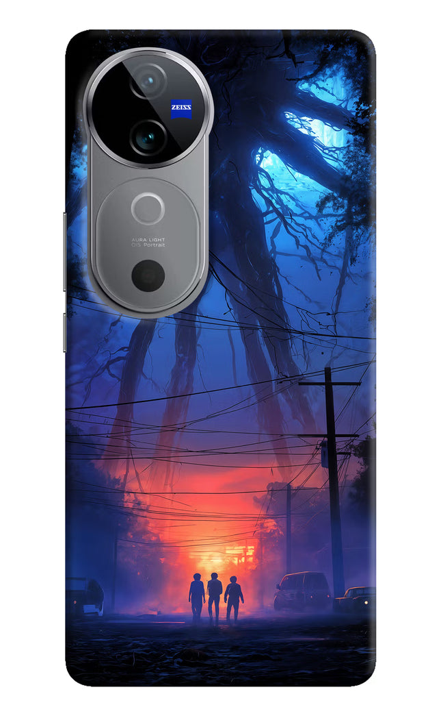 Ordinary Things Shadow Vivo V40 5G Hard Case Back Cover by Casekaro