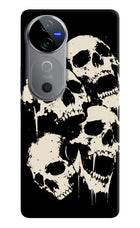 Dead Stack Vivo V40 5G Hard Case Back Cover by Casekaro