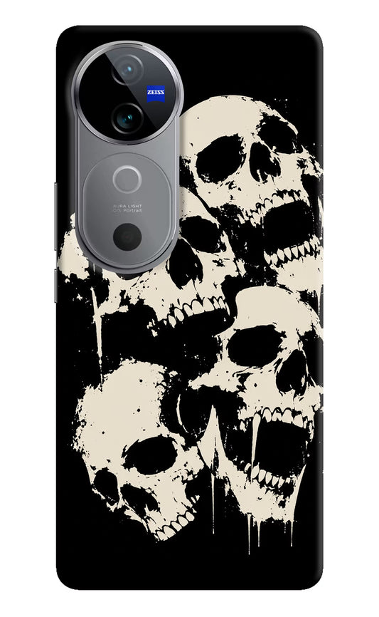 Dead Stack Vivo V40 5G Hard Case Back Cover by Casekaro