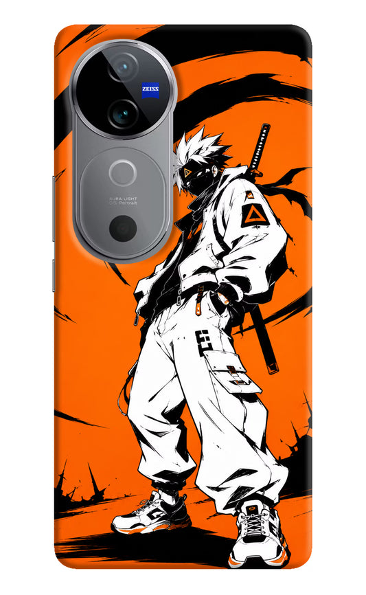 Street Samurai  Vivo V40 5G Hard Case Back Cover by Casekaro