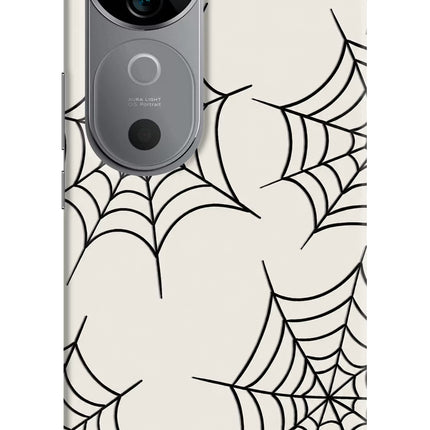 Spider Web Vivo V40 5G Hard Case Back Cover by Casekaro