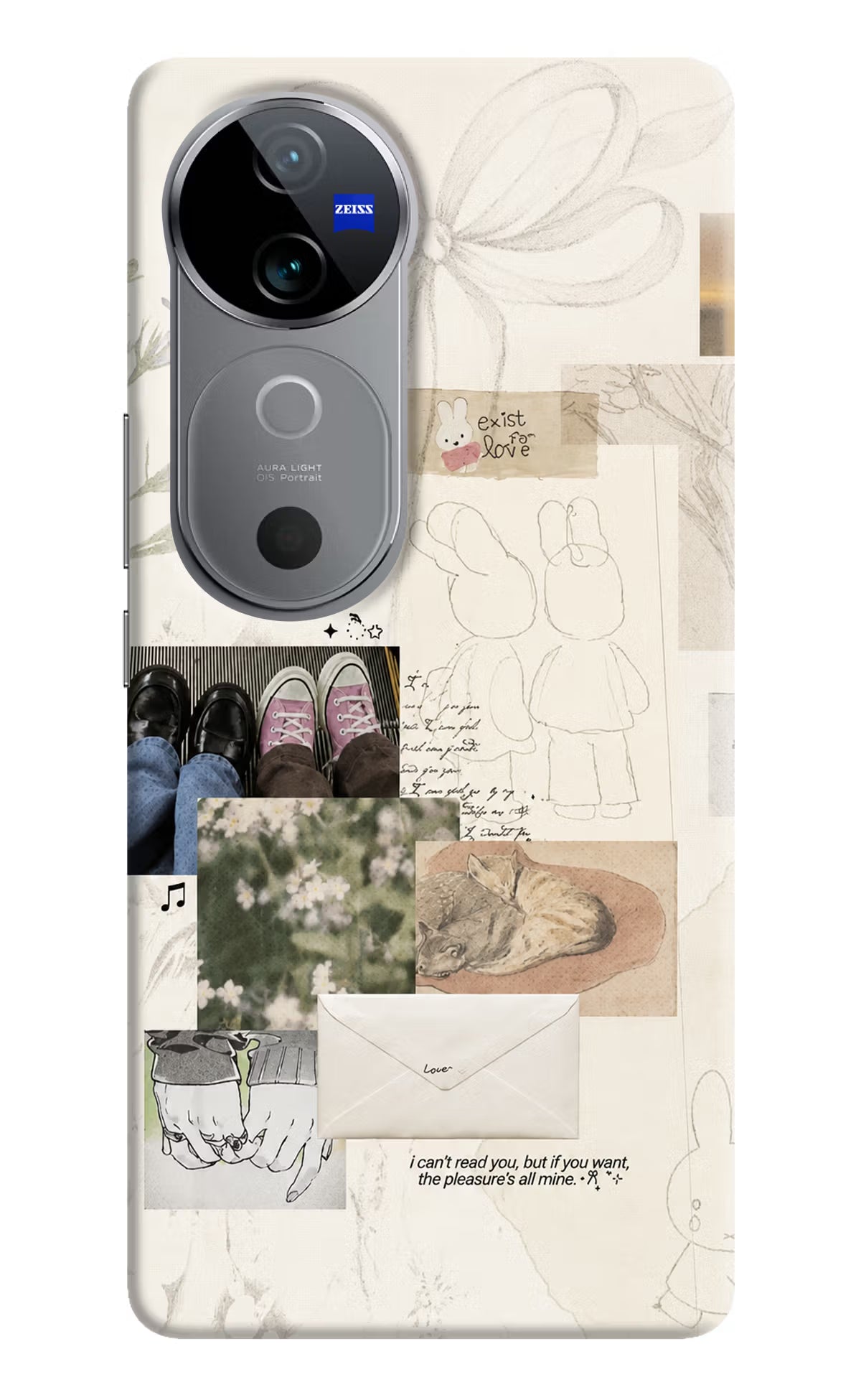 Soft Aesthetic Vivo V40 5G Back Cover