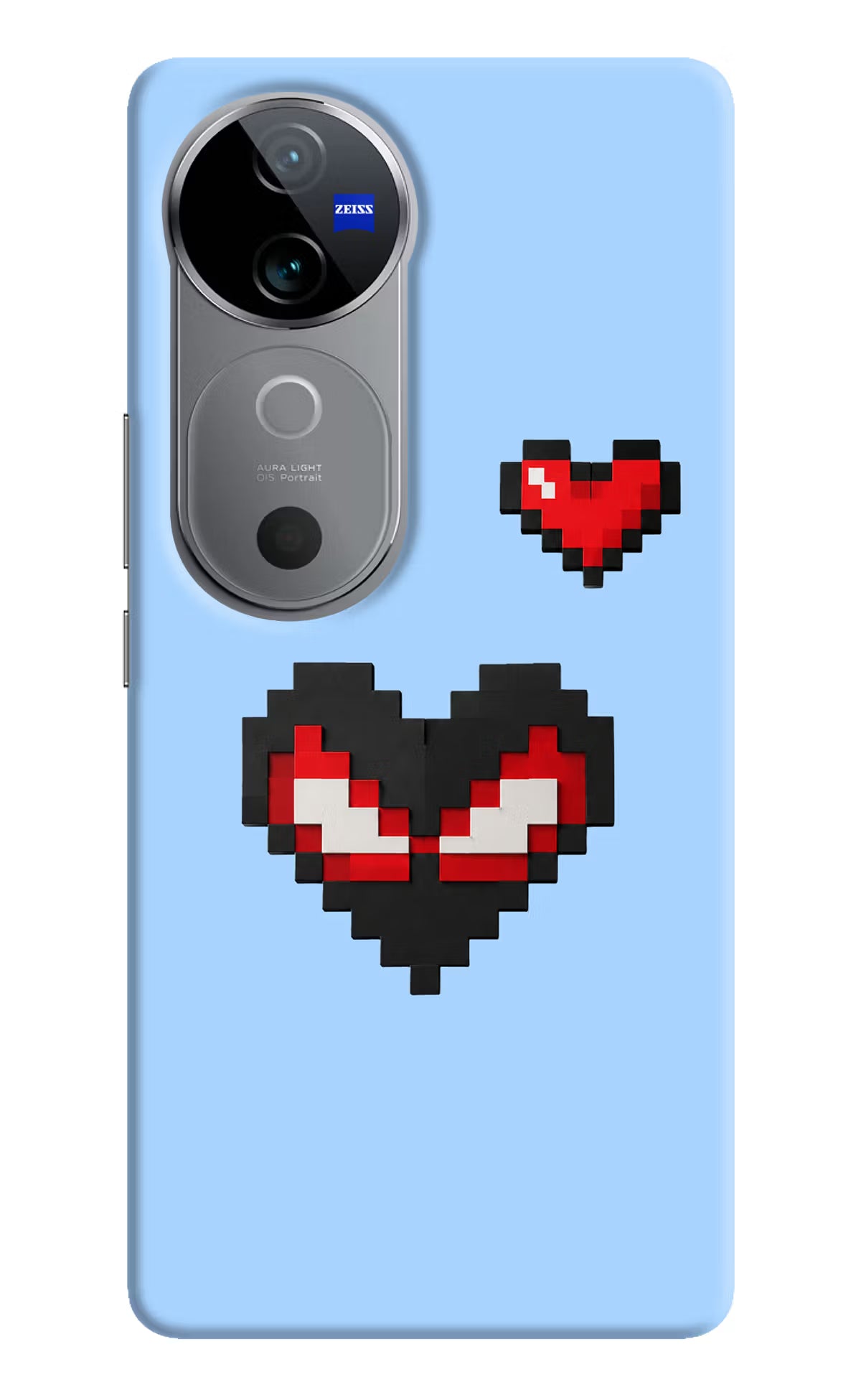 Peter Heart Vivo V40 5G Back Cover