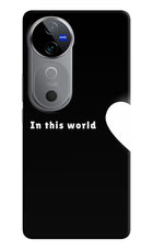 This World Vivo V40 5G Hard Case Back Cover by Casekaro