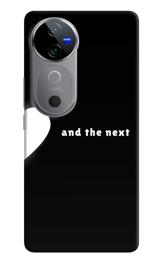 Next World Vivo V40 5G Hard Case Back Cover by Casekaro