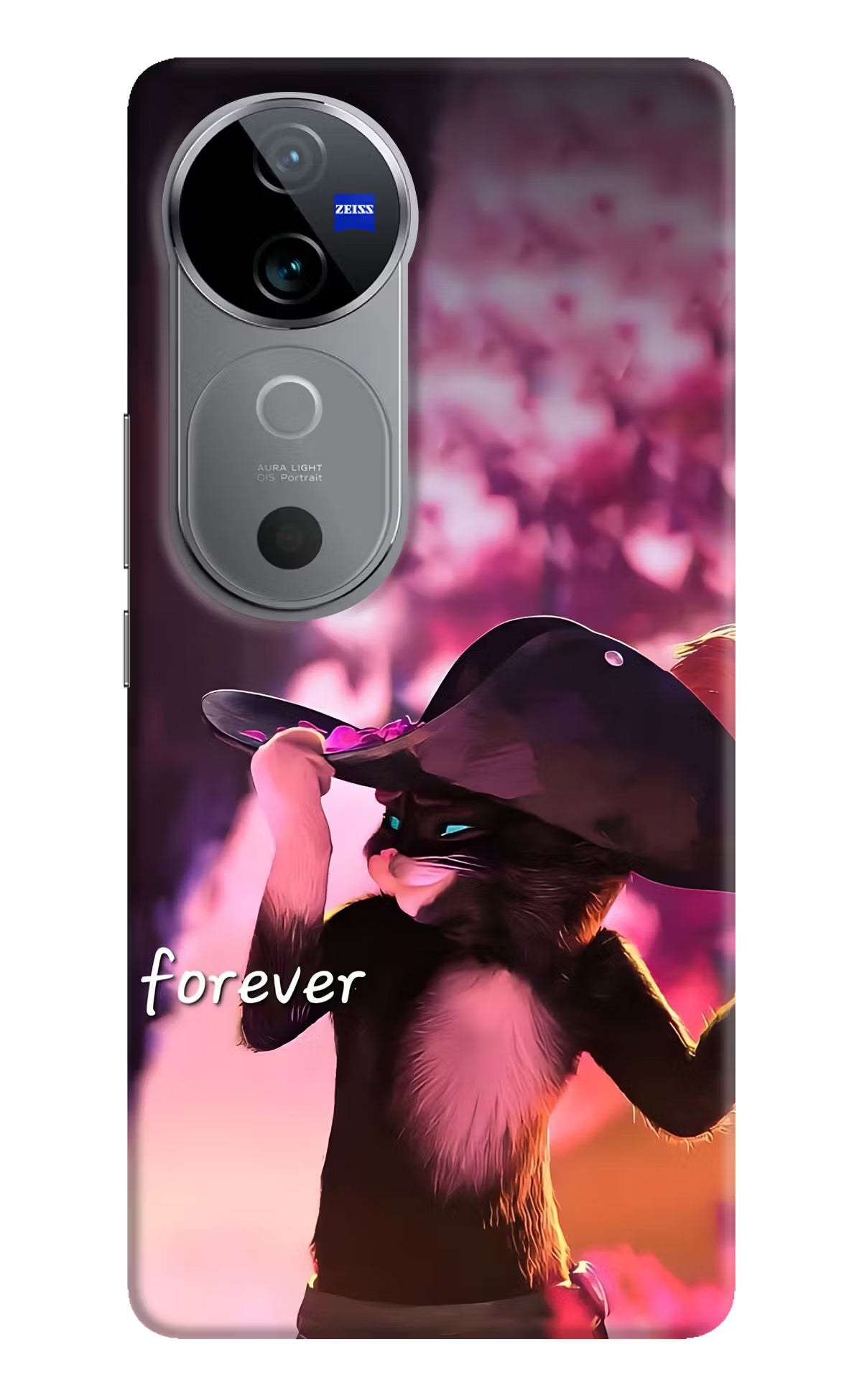 Forever Cat Vivo V40 5G Back Cover