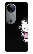 Kitty Charm Vivo V40 5G Hard Case Back Cover by Casekaro