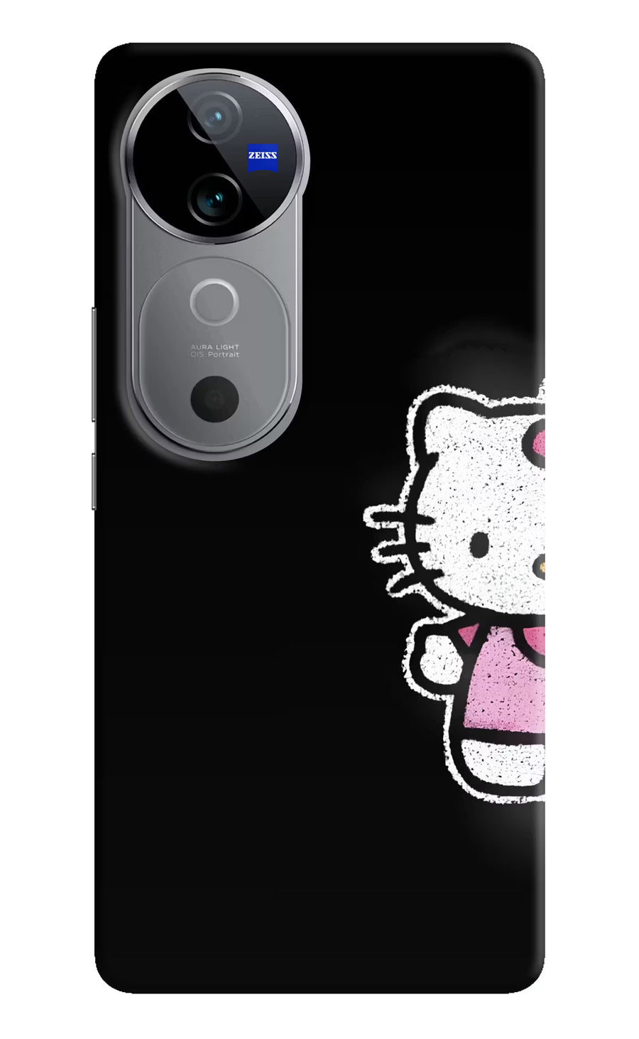 Kitty Charm Vivo V40 5G Back Cover, Hard case