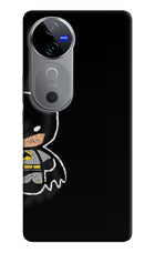 Bat Kitty Vivo V40 5G Hard Case Back Cover by Casekaro