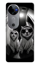 Hood Cats Vivo V40 5G Hard Case Back Cover by Casekaro