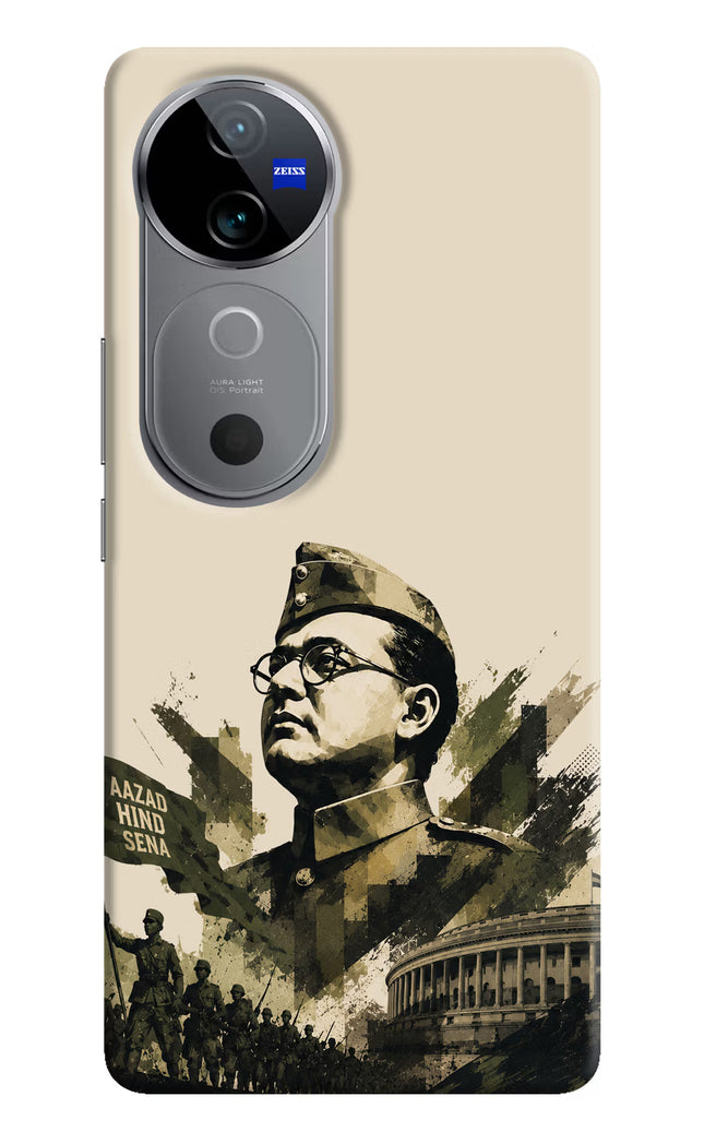 Netaji Rising Vivo V40 5G Hard Case Back Cover by Casekaro