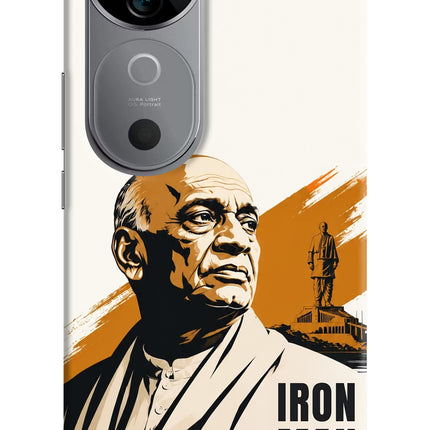 Sardar Patel Iron Will Vivo V40 5G Hard Case Back Cover by Casekaro