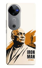 Sardar Patel Iron Will Vivo V40 5G Hard Case Back Cover by Casekaro