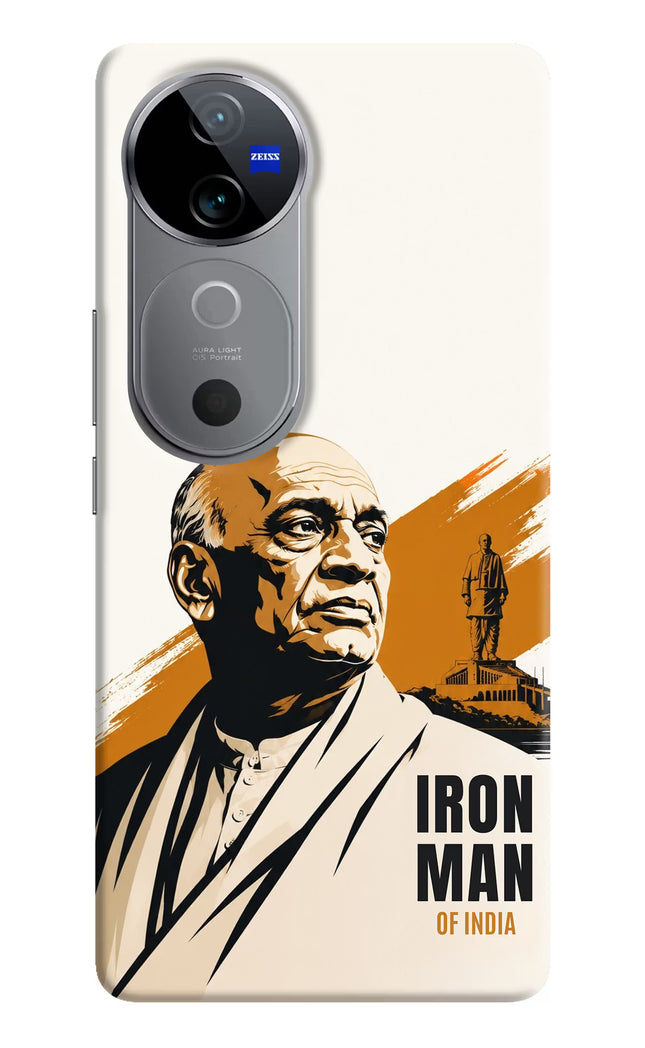 Sardar Patel Iron Will Vivo V40 5G Hard Case Back Cover by Casekaro