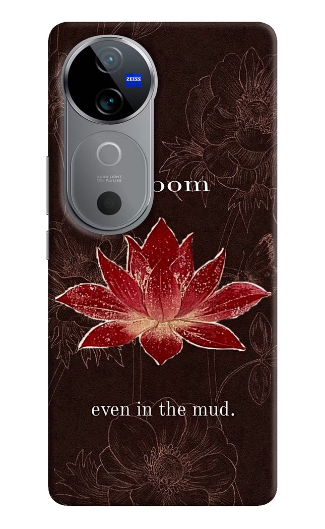 Bloom Vivo V40 5G Hard Case Back Cover by Casekaro