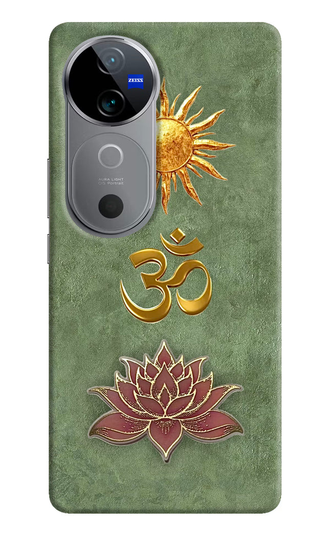 Om & Lotus Vivo V40 5G Back Cover