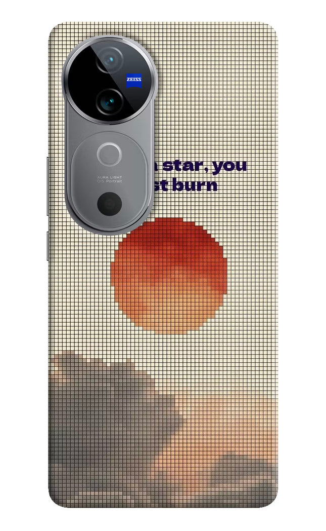 Pixel Sun Vivo V40 5G Hard Case Back Cover by Casekaro
