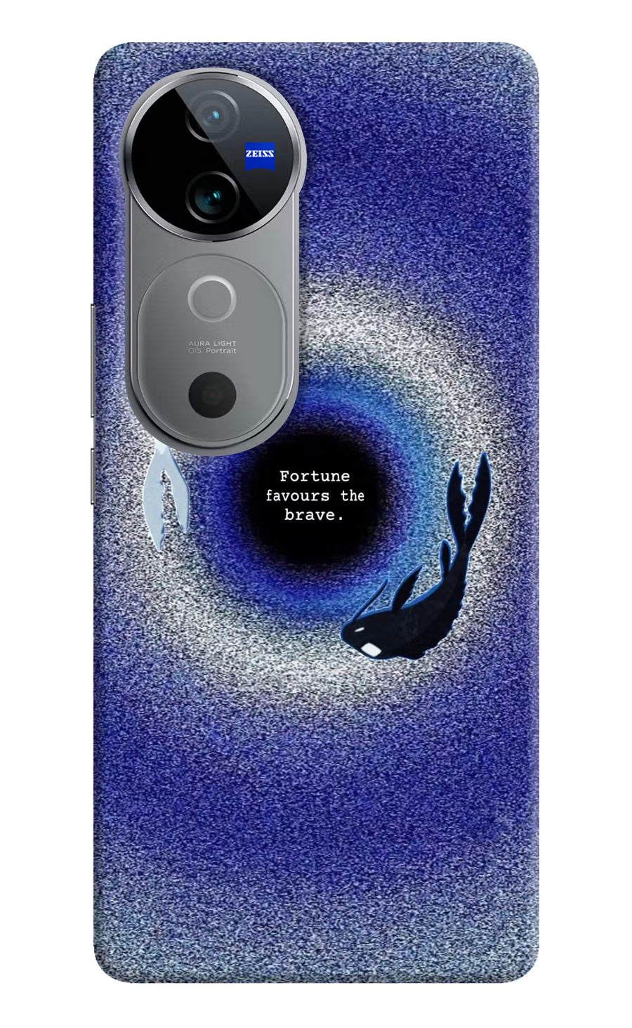 Dark Koi Vivo V40 5G Back Cover, Hard case