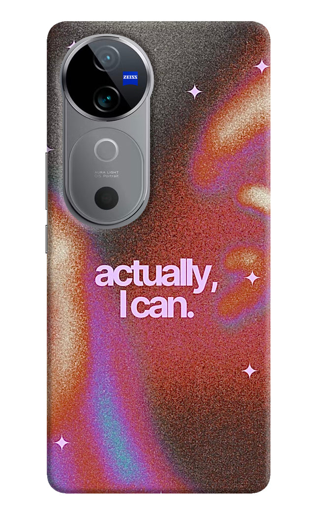 Pink Aura Vivo V40 5G Hard Case Back Cover by Casekaro