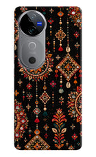 Boho Noir Vivo V40 5G Hard Case Back Cover by Casekaro