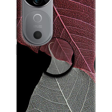 Leaf Pattern Vivo V40 5G Pop Case by Casekaro