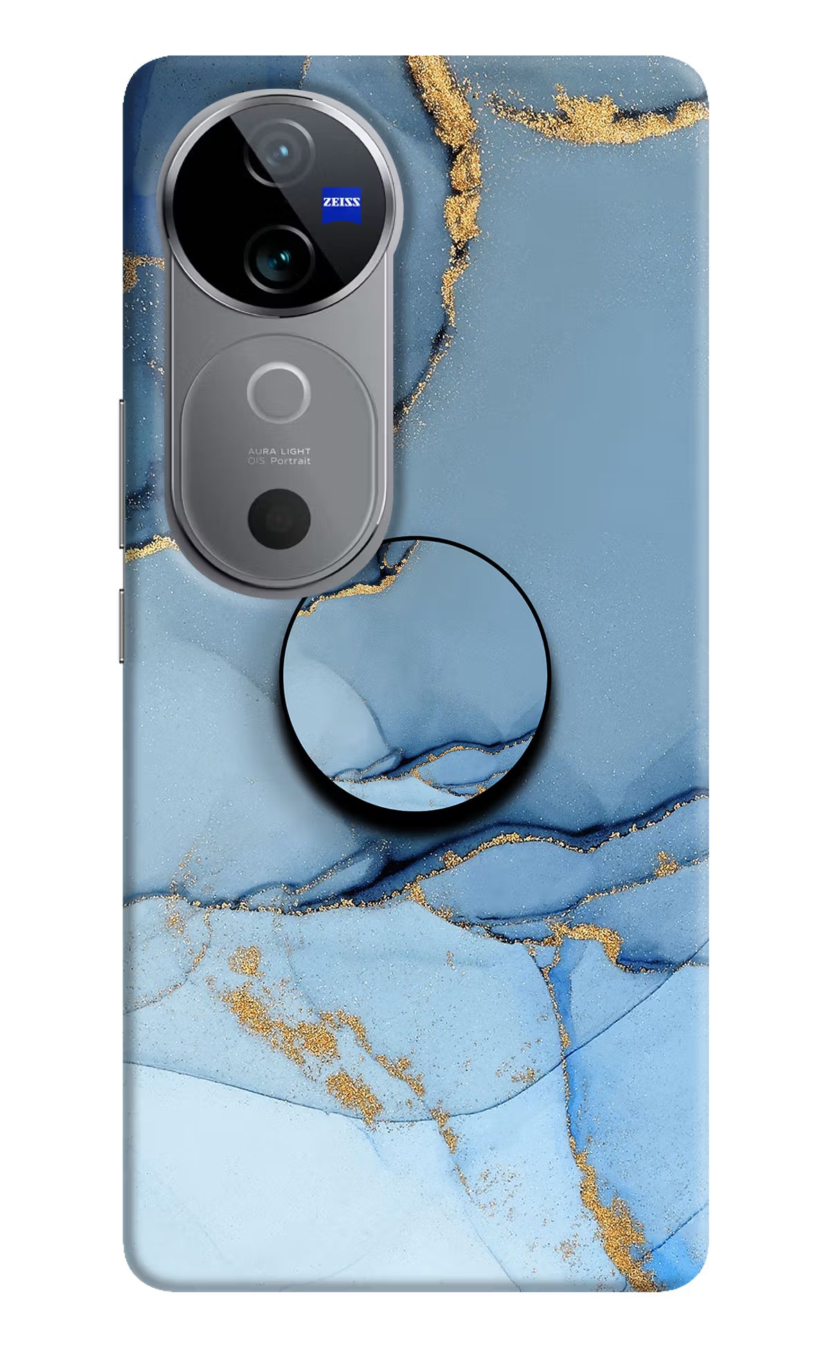Blue Marble Vivo V40 5G Pop Case by Casekaro