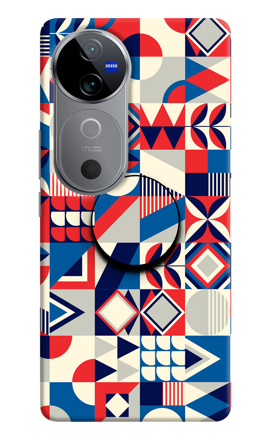 Colorful Pattern Vivo V40 5G Pop Case, Hard case