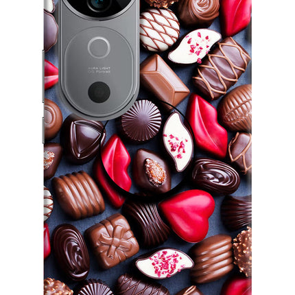 Chocolates Vivo V40 5G Pop Case by Casekaro