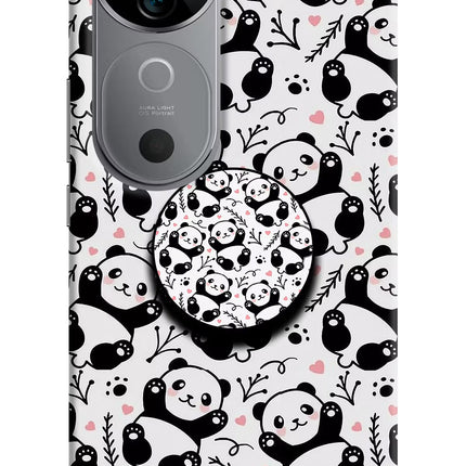 Cute Panda Vivo V40 5G Pop Case by Casekaro