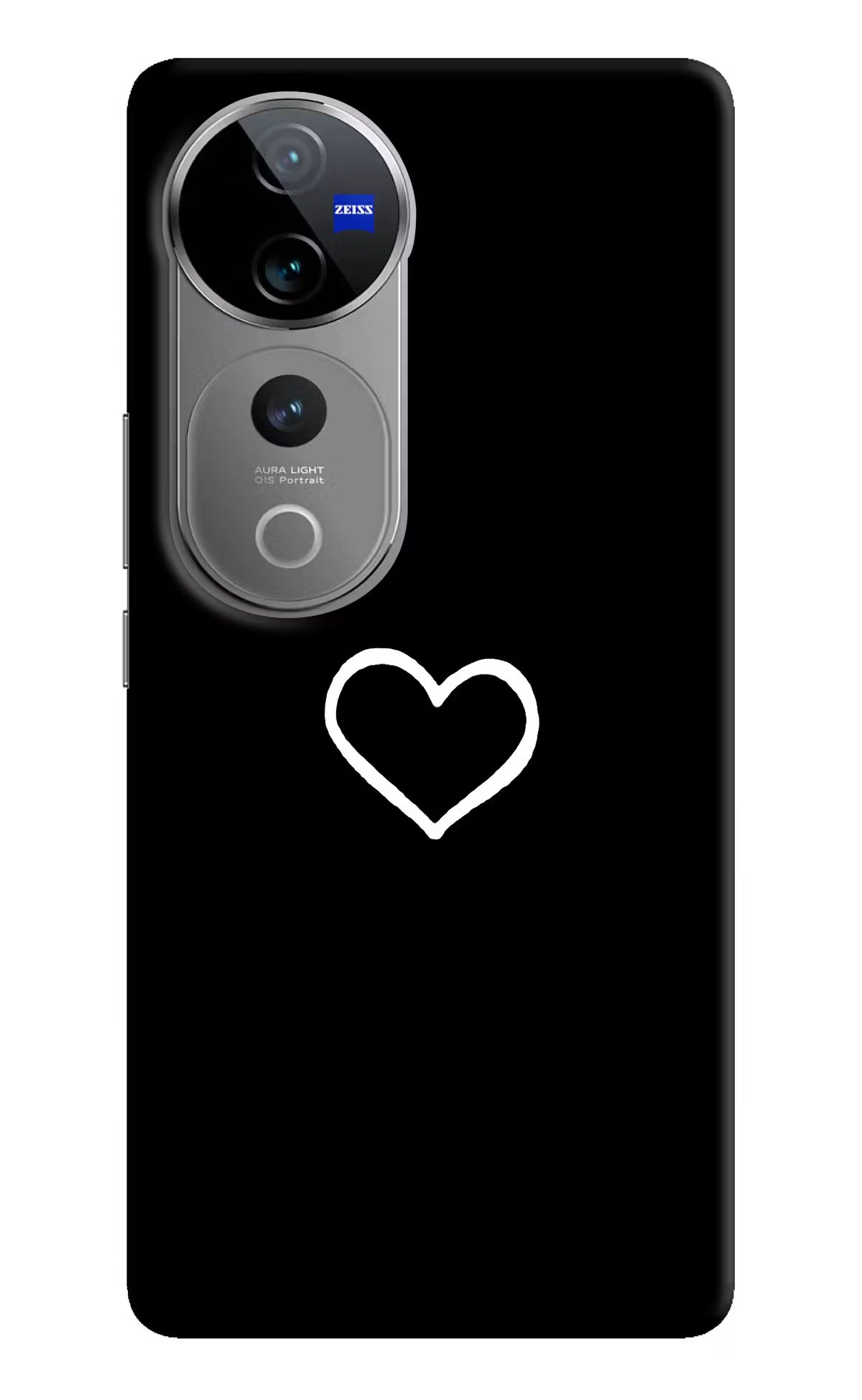Heart Vivo V40 Pro 5G Hard Case Back Cover by Casekaro