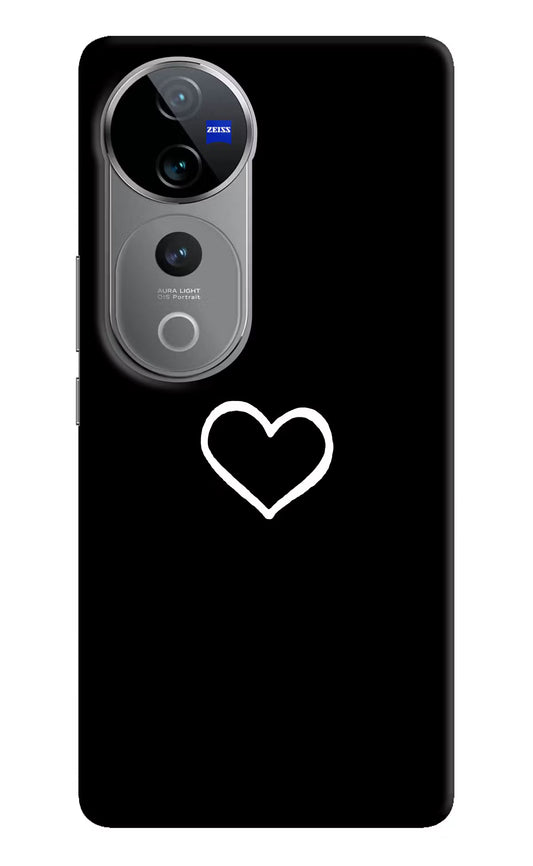 Heart Vivo V40 Pro 5G Hard Case Back Cover by Casekaro