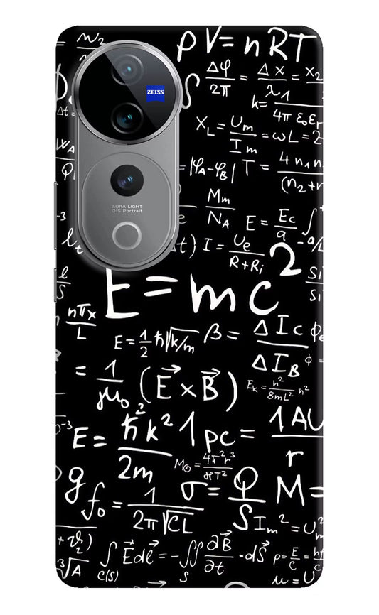 Physics Formula Vivo V40 Pro 5G Hard Case Back Cover by Casekaro