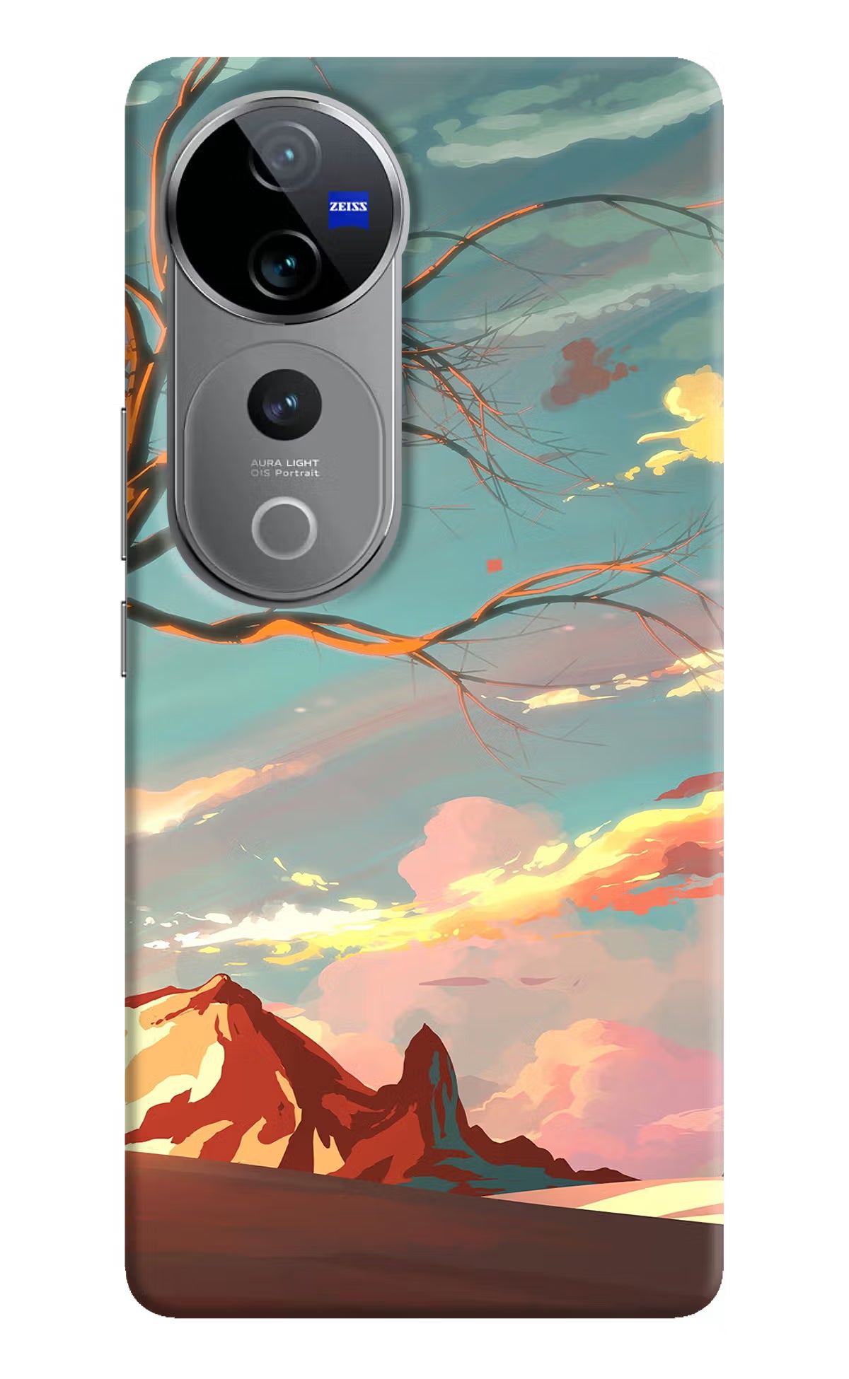 Scenery Vivo V40 Pro 5G Hard Case Back Cover by Casekaro