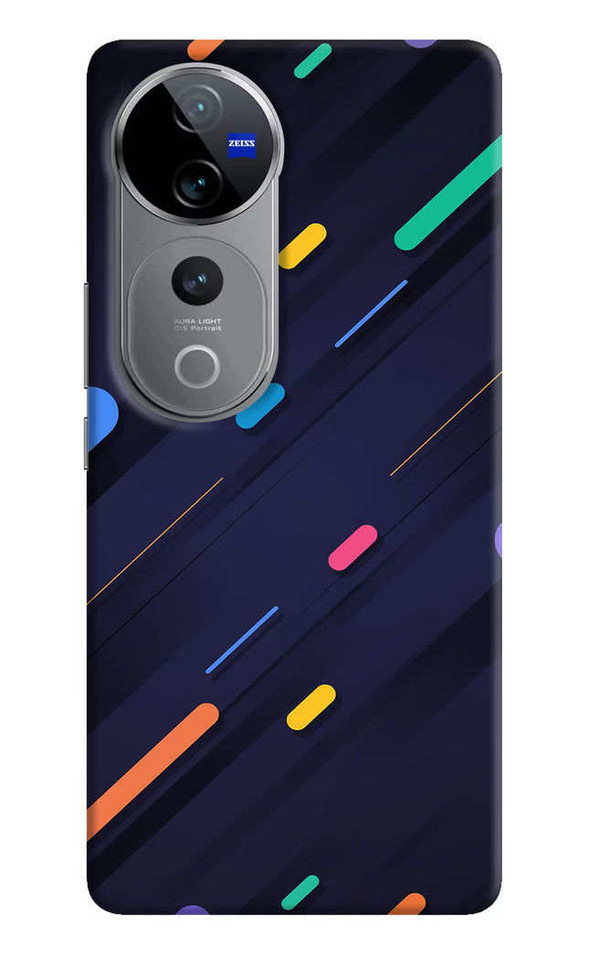 Abstract Design Vivo V40 Pro 5G Hard Case Back Cover by Casekaro