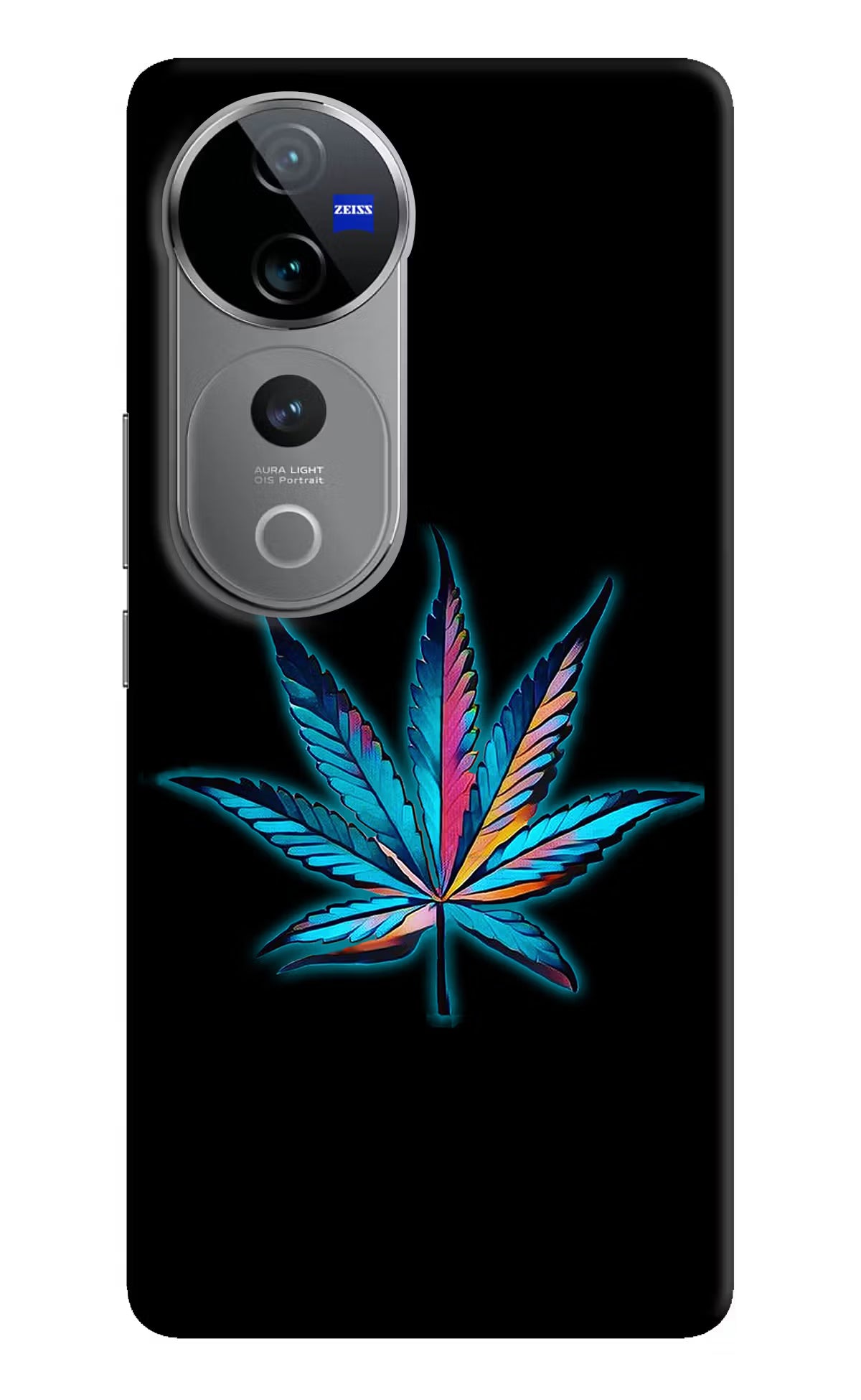 Weed Vivo V40 Pro 5G Hard Case Back Cover by Casekaro