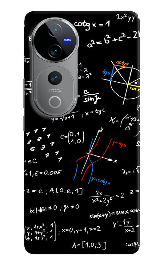 Mathematics Formula Vivo V40 Pro 5G Hard Case Back Cover by Casekaro