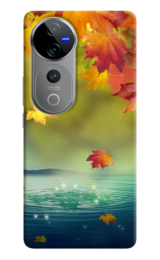 Flowers Vivo V40 Pro 5G Hard Case Back Cover by Casekaro