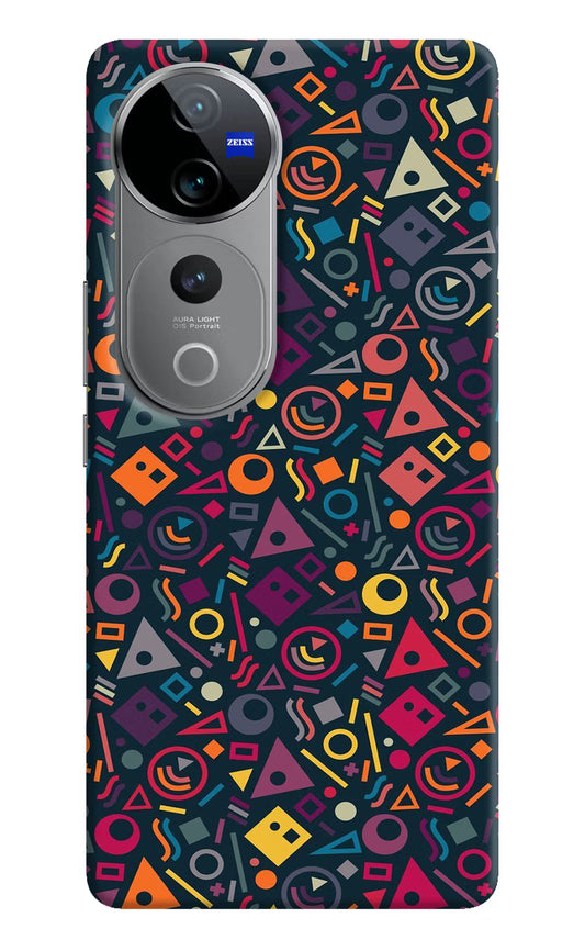 Geometric Abstract Vivo V40 Pro 5G Hard Case Back Cover by Casekaro